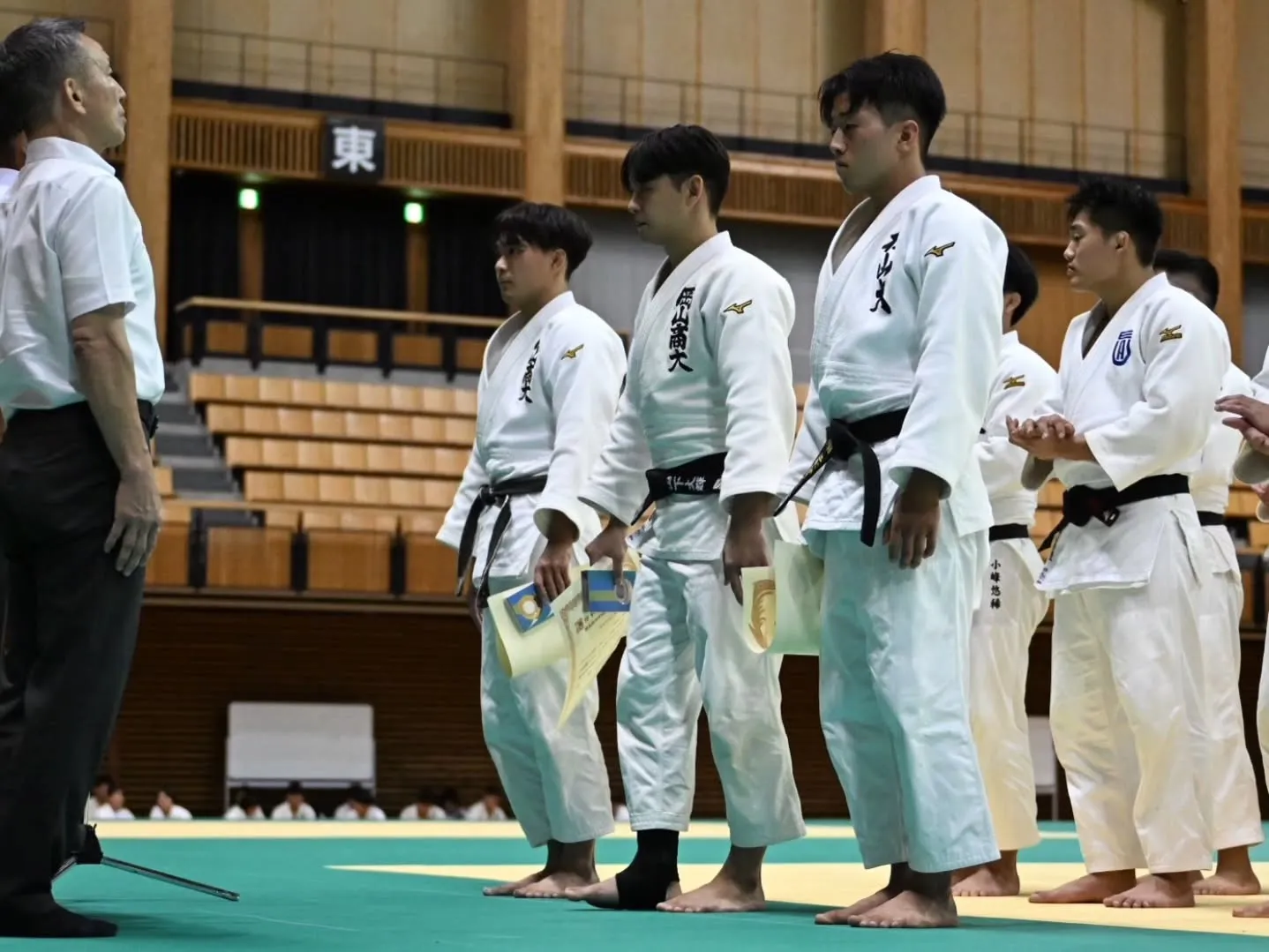 本日、愛媛県武道館で開催されました中国四国学生柔道体重別優勝...